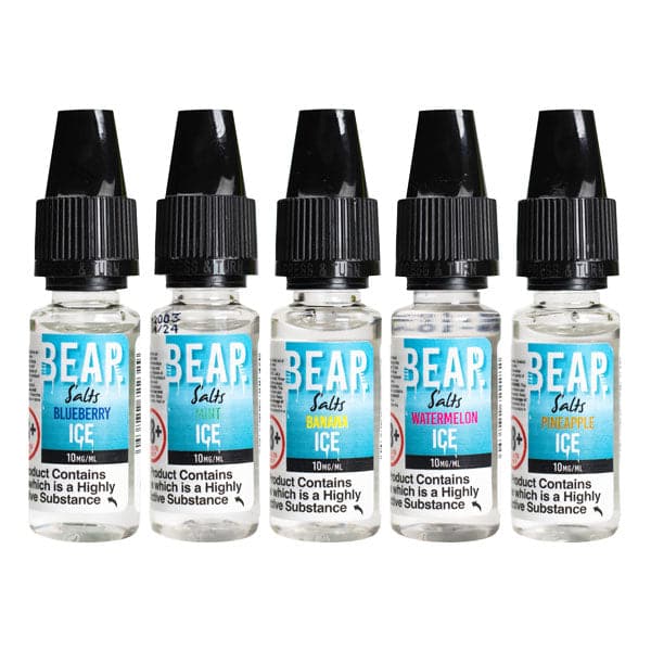 10 mg de sabor a oso helado, 10 ml de sales de nicotina (50 PG/50 VG)