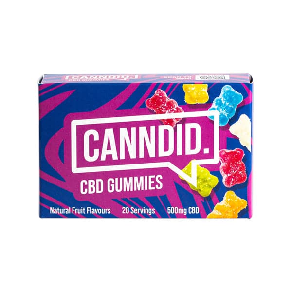 Gomitas de CBD Canndid de 500 mg (20 unidades)