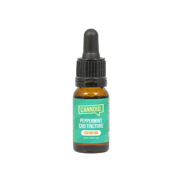 Canndid 250mg CBD Tincture Oil 10ml - Peppermint (BUY 1 GET 1 FREE)