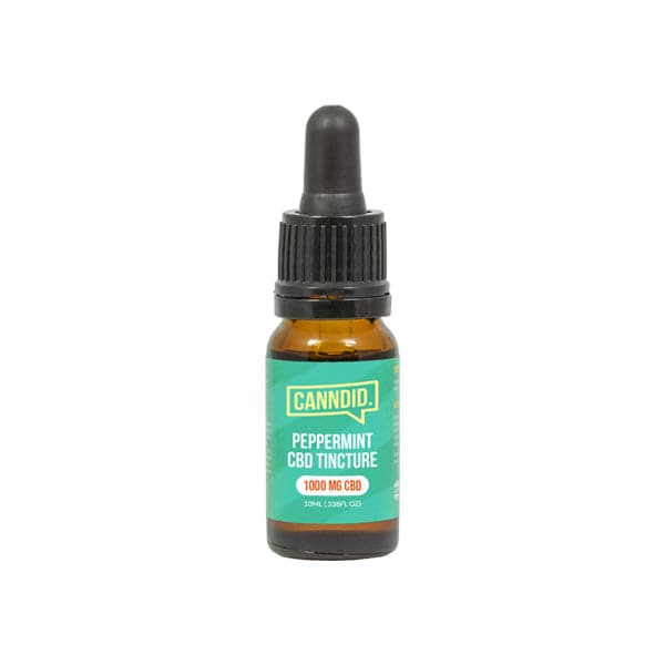 Canndid 1000mg CBD Tintura Óleo 10ml - Hortelã-pimenta (COMPRE 1 E GANHE 1 GRÁTIS)