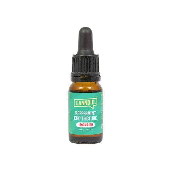 Canndid 1500mg CBD Tintura Óleo 10ml - Hortelã-pimenta (COMPRE 1 E GANHE 1 GRÁTIS)