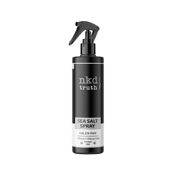Tónico capilar con sal marina HALEN MôN con infusión de CBD de 100 mg de NKD - 175 ml