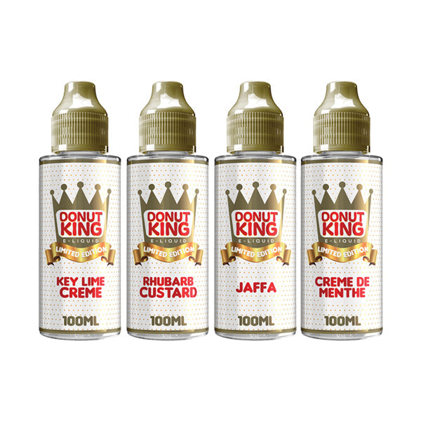 Donut King Edição Limitada 100ml Shortfill 0mg (70VG/30PG)