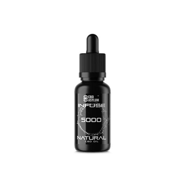 Aceite natural CBD Asylum Infuse 5000 mg CBD - 30 ml (COMPRE 1 Y LLEVE 2 GRATIS)