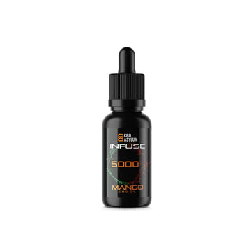 CBD Asylum Infuse 5000mg CBD Mango Oil - 30ml (COMPRE 1 E GANHE 2 GRÁTIS)