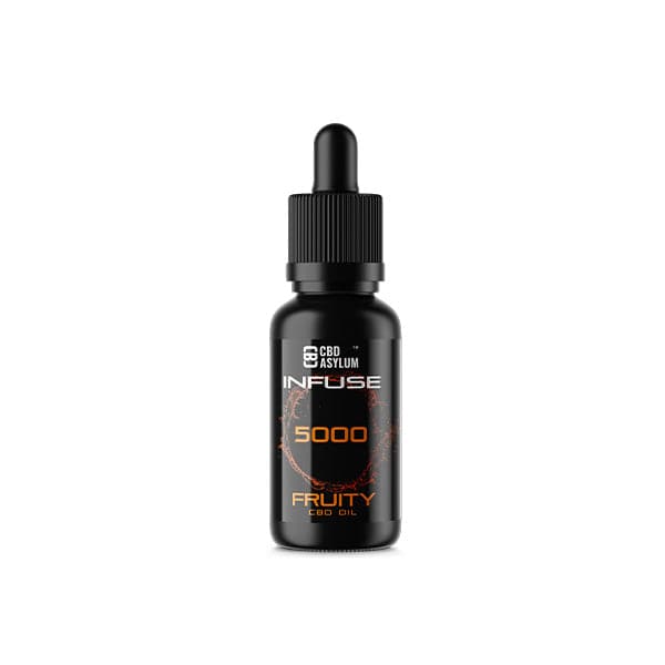 Aceite afrutado con CBD Infuse de CBD Asylum, 5000 mg, 30 ml (COMPRE 1 Y LLEVE 2 GRATIS)