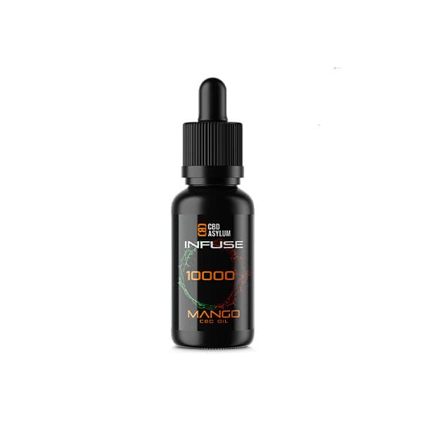 Aceite de mango con CBD Infuse de CBD Asylum, 10 000 mg, 30 ml (COMPRE 1 Y LLEVE 2 GRATIS)