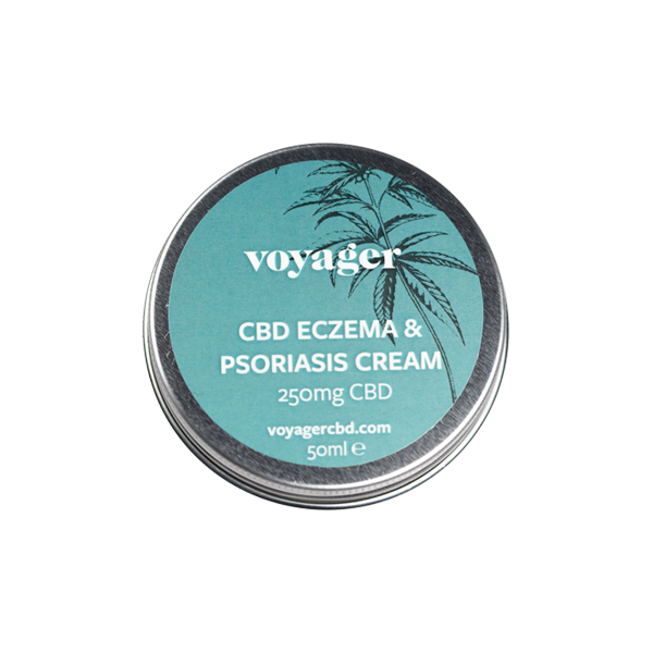 Creme para eczema e psoríase Voyager 250mg CBD - 50ml
