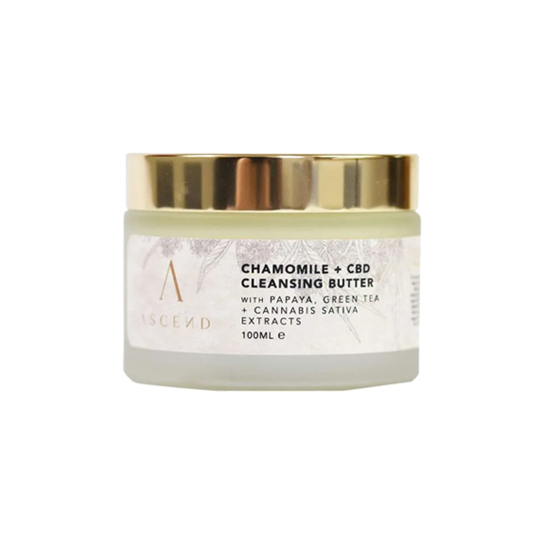 Manteca limpiadora de manzanilla y CBD Ascend 100 mg - 100 ml 