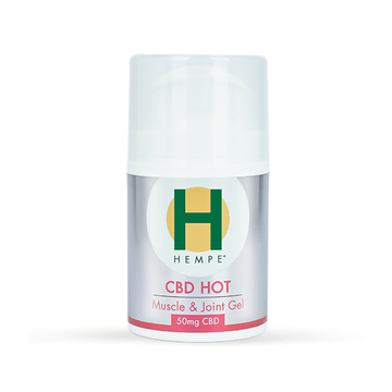 Gel caliente para músculos y articulaciones con CBD de 50 mg de HEMPE (50 ml)