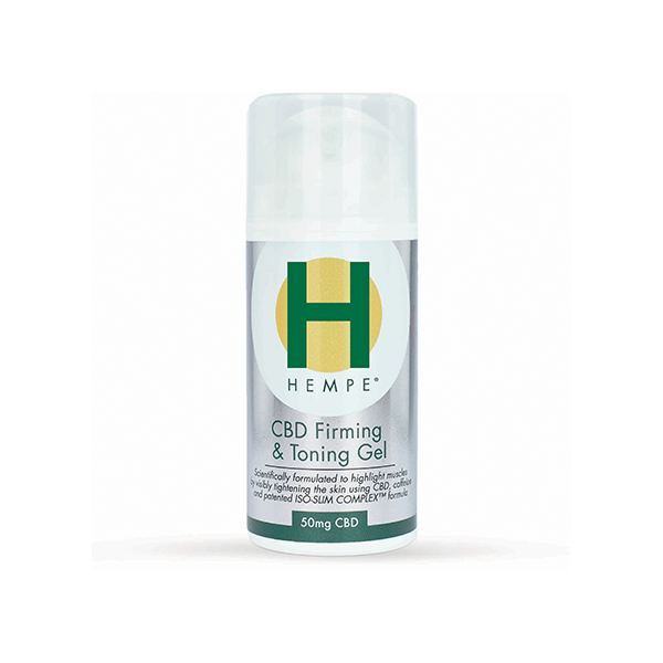 Gel reafirmante y tonificante con CBD de 50 mg de HEMPE - 100 ml
