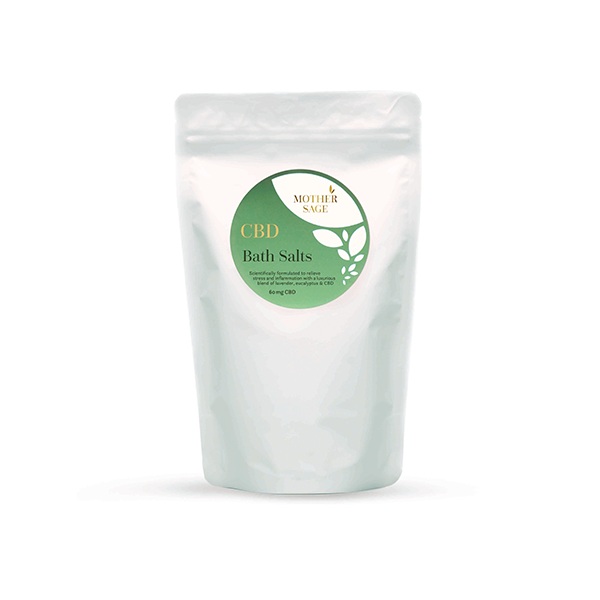 Sales de baño con CBD de 60 mg de MotherSage - 300 g