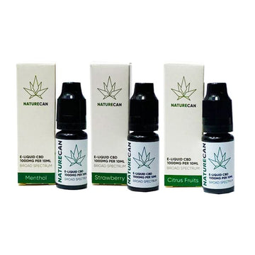 Naturecan 1000mg CBD E-líquido 10ml (80VG/20PG)