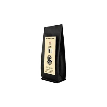 Té de cáñamo con 3 % de CBD de The Unusual Tea Company: Chun Mee (té verde), 40 g