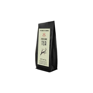 Té de cáñamo con 3 % de CBD de The Unusual Tea Company: cereza japonesa, 40 g