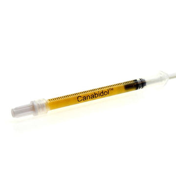 Jeringa de extracto de cannabis CBD de 500 mg de British Cannabis, 1 ml