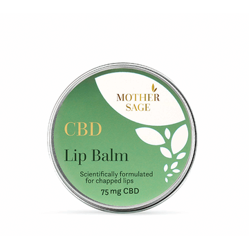 MotherSage 75mg CBD Bálsamo Labial - 15ml