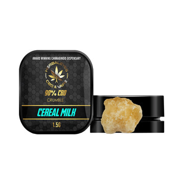 Herbaleyes 90% CBD Cereal Milk Dab Slabs - 1,5 g