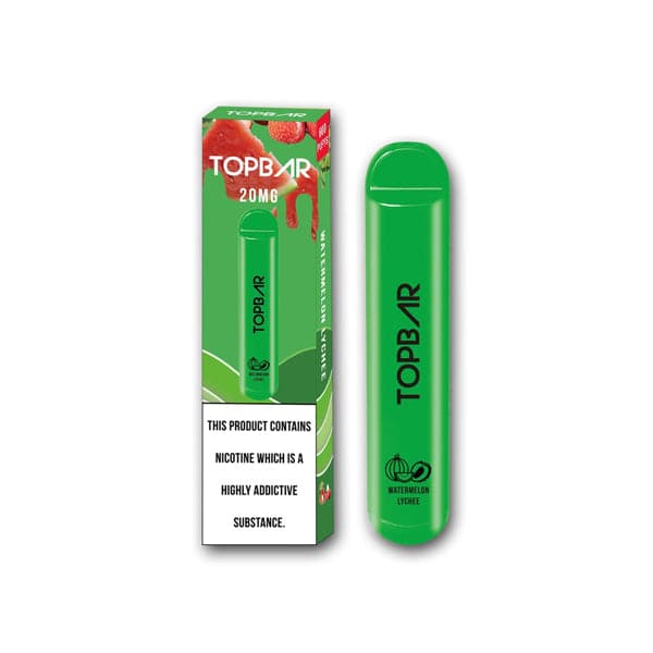 20mg Top Bar Descartável Vape Pod 600 Puffs