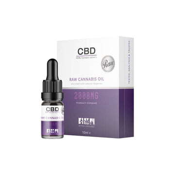 CBD by British Cannabis 2000mg Óleo de Cannabis Cru CBD - 10ml