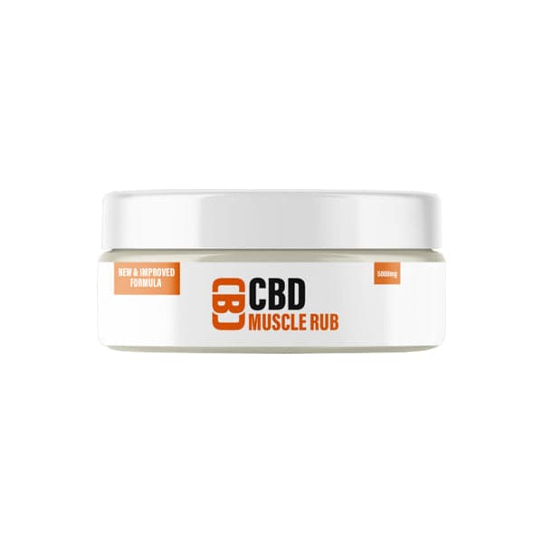 Bálsamo para músculos CBD Asylum 5000 mg CBD 100 ml (COMPRE 1 Y LLEVE 2 GRATIS)