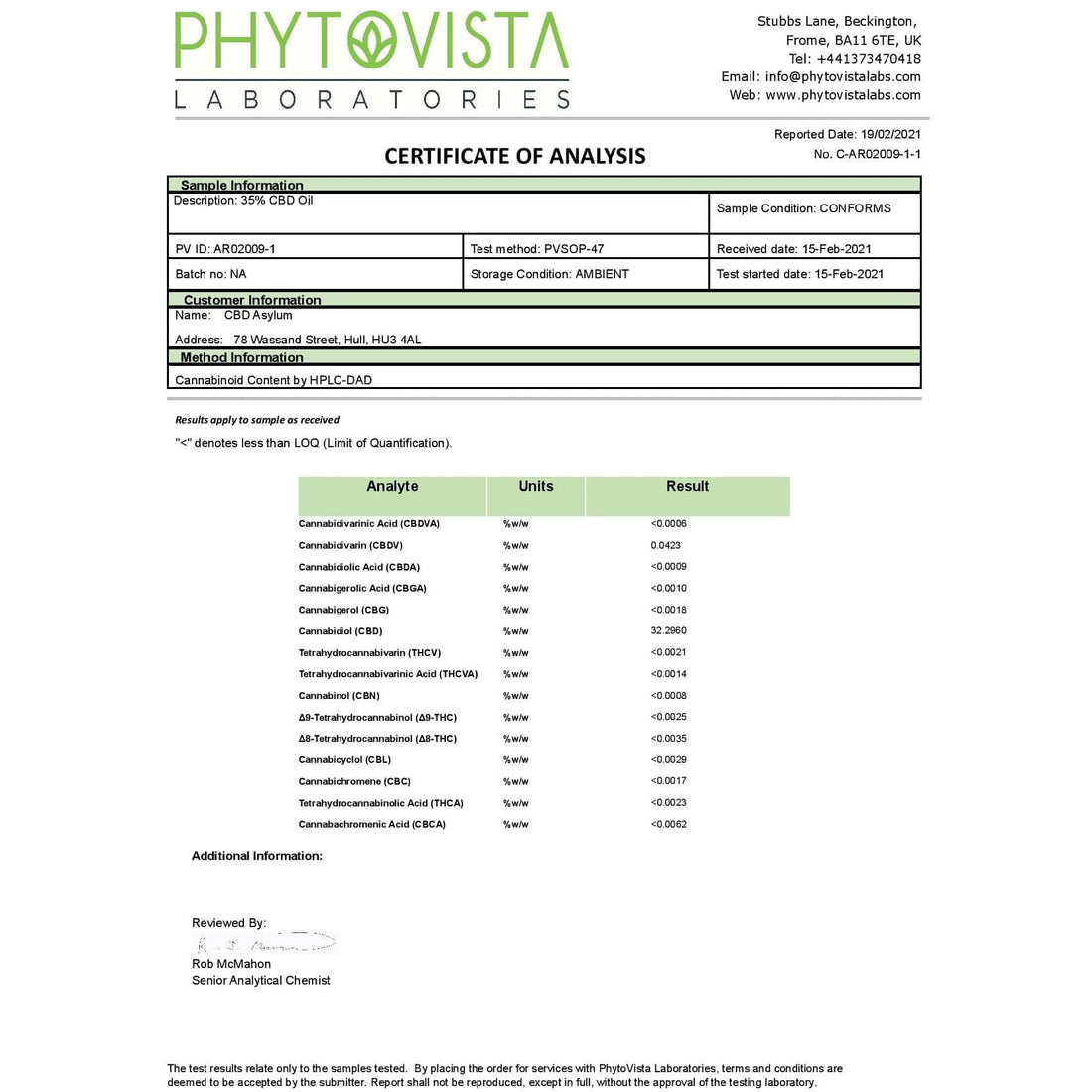 CBD Asylum 35% 3500mg Óleo CBD 10ml (COMPRE 1 E GANHE 2 GRÁTIS)