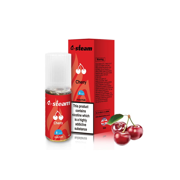 Sabores de Frutas A-Steam 6MG 10ML (50VG/50PG)