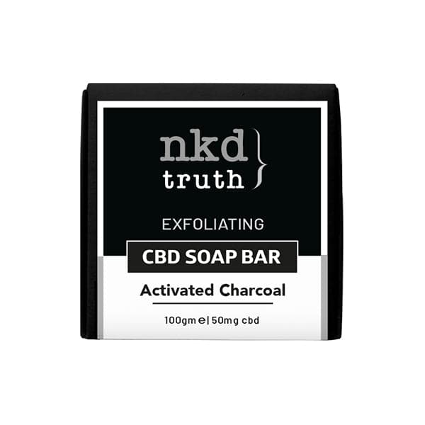 Jabón de carbón activado con CBD de 50 mg de NKD, 100 g