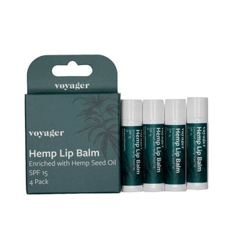 4x Bálsamo labial Voyager Hemp - 5g