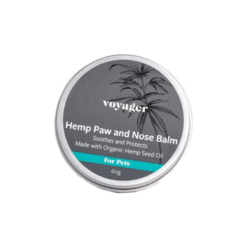 Bálsamo para patas e narizes Voyager Pets Hemp - 60g