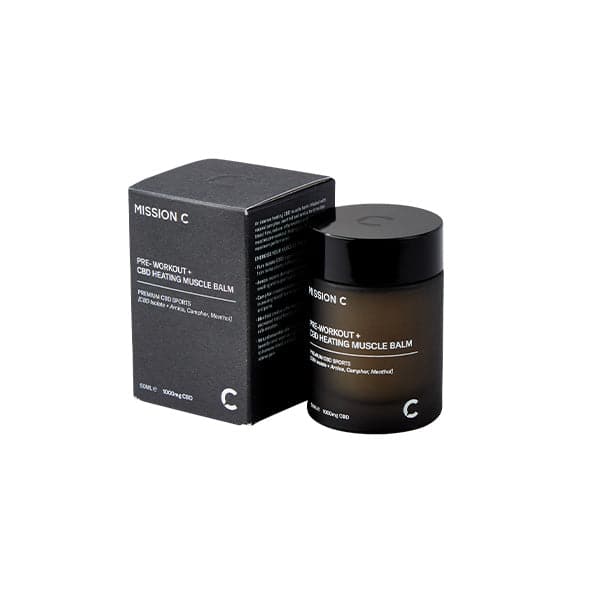 Bálsamo preentrenamiento y efecto calor Mission C 1000 mg CBD - 50 ml