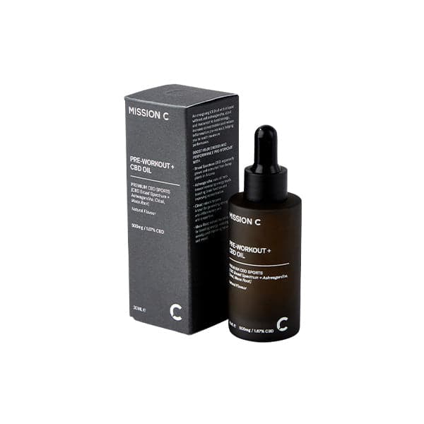 Mission C Pré-treino + 500mg Óleo CBD - 30ml