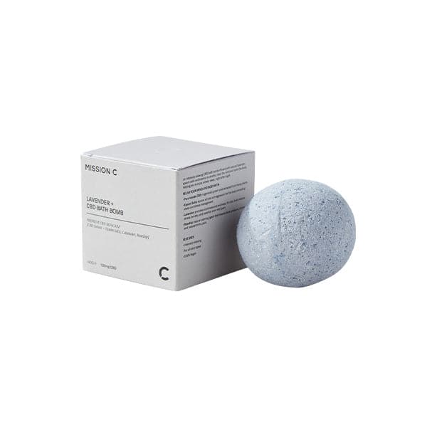 Bomba de banho Mission C Lavanda + 100mg CBD - 140g