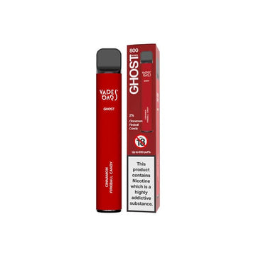 20mg Vapes Bars Ghost 800 Dispositivo Vape Descartável 650 Puffs