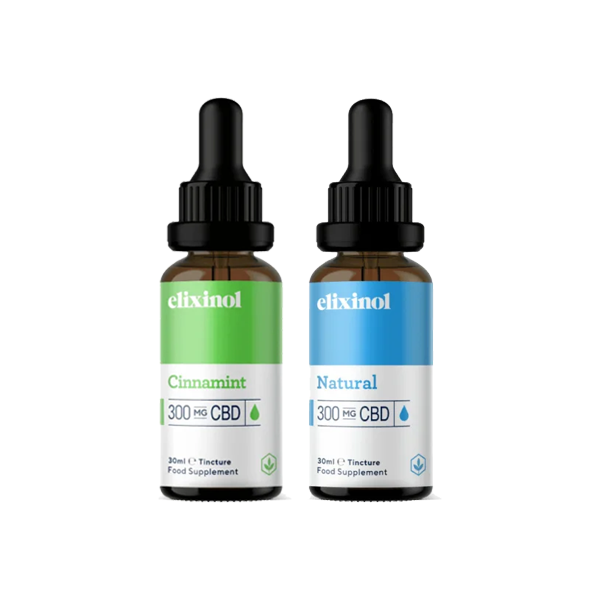 Elixinol 300mg CBD Oil Tinturas - 30ml