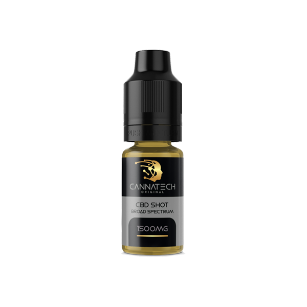 Cannatech 1500mg Amplo Espectro CBD Shot 10ml (100PG)