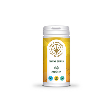 Cápsulas de CBD Brothers Immune Sheild de 500 mg (30 cápsulas)