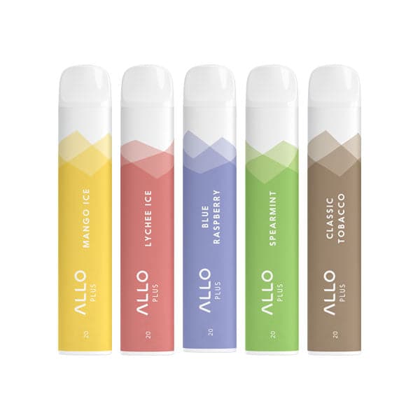 Dispositivo descartável Allo Plus 20mg Vape 500 Puffs