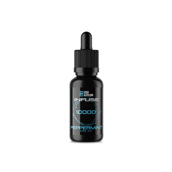 Aceite de menta CBD Infuse 10000 mg de CBD de Asylum - 30 ml (COMPRE 1 Y LLEVE 2 GRATIS)