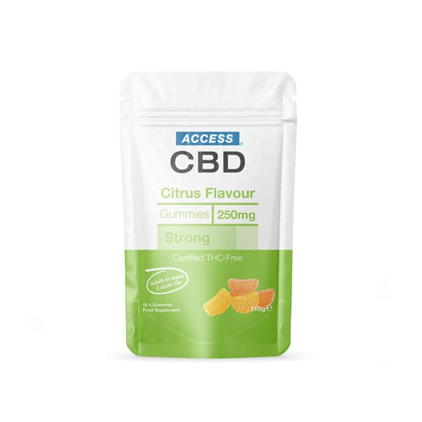 Acesso CBD Citrus Gummies 250mg CBD (110g)