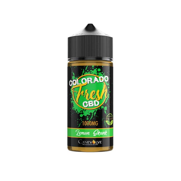Líquido para vaporização Colorado Fresh 1000mg CBD 100ml (50PG/50VG)