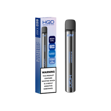 20mg HQD 600 Dispositivo descartável para vaporização 600 Puffs