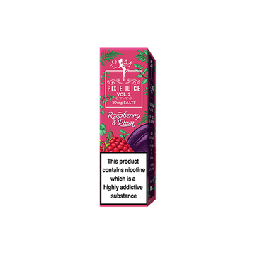 Jugo Pixie de 20 mg, volumen 2, 10 ml de sales de nicotina (50 VG/50 PG)