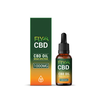 Fly Oil 1000mg CBD Broad Spectrum Tintura Óleo 30ml