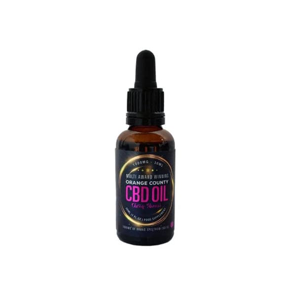 Óleo de tintura com sabor de CBD 1500mg Orange County 30ml