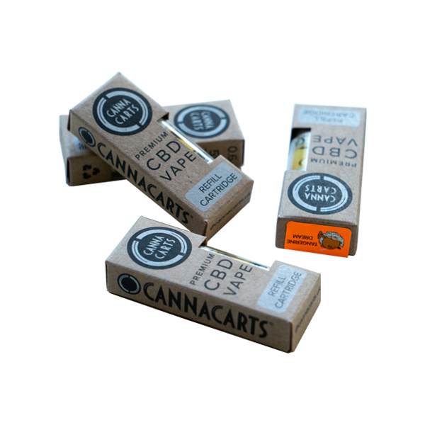 Cartucho de recarga de CBD premium para vaporizador Cannacarts