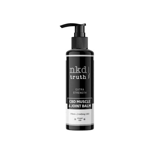 Bálsamo extrafuerte para músculos y articulaciones con CBD de 440 mg de NKD (175 ml)