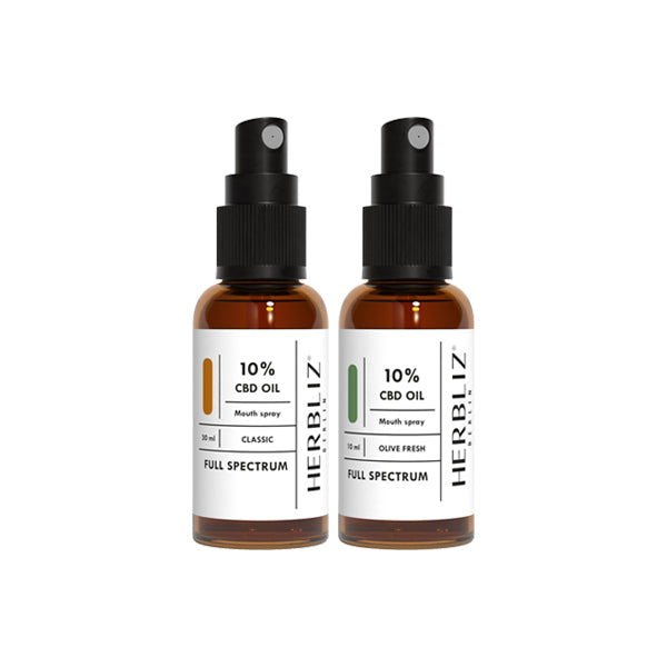 Herbliz 10% Full Spectrum CBD Spray Bucal - 30ml