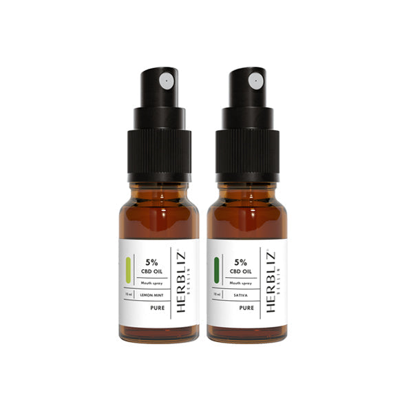 Spray bucal Herbliz 5% CBD puro - 10ml