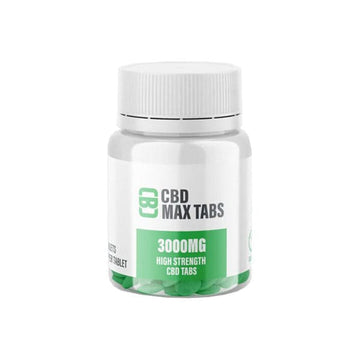 CBD Asylum 3000mg CBD Max Tablets - 100 Cápsulas (COMPRE 1 E GANHE 2 GRÁTIS)